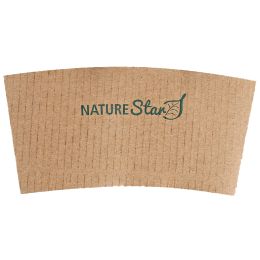 NATURE Star Bechermanschette, aus Pappe, fr 200 ml Becher