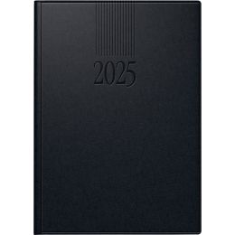 rido id Buchkalender ROMA 1 Balacron, 2025, schwarz