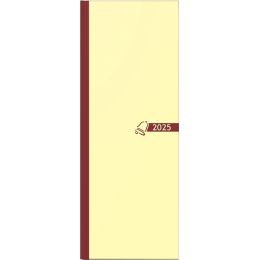 Glocken Tischkalender Tagebuch, 2025, beige