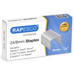 RAPESCO Heftklammern Business Pack, 24/6 mm, verzinkt