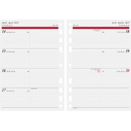 rido id Kalender-Einlage Wochenkalendarium 2025