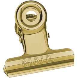 MAUL Briefklemmer MAULstandard, Breite 30 mm, gold