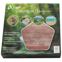 OLYMP Klangbox Sounds of Nature Box, 4 Naturklnge, wei