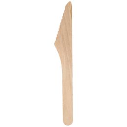 NATURE Star Holz-Messer, gewachst, Lnge: 165 mm