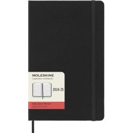 MOLESKINE Buchkalender 2024/2025, 18 Monate, L/A5, schwarz