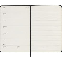 MOLESKINE Taschenkalender 2024/2025, 18 Monate, P/A6,schwarz