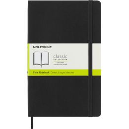 MOLESKINE Notizbuch, L/A5, blanko, Softcover, schwarz