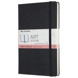 MOLESKINE Skizzenbuch Bullet Notebook,L/A5, 120g/qm, schwarz