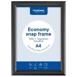 EUROPEL Plakatrahmen ECONOMY, DIN A3, 25 mm, schwarz