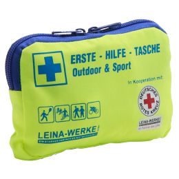 LEINA Erste-Hilfe-Tasche OUTDOOR & SPORT, Edition DRK, gelb