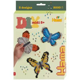 Hama Bgelperlen midi Schmetterlinge, Geschenkpackung