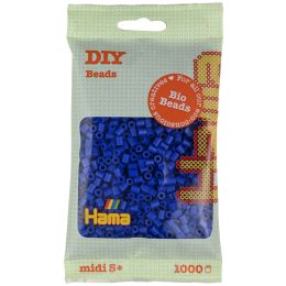 Hama Bgelperlen Bio midi, blau, im Beutel