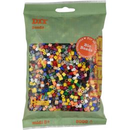 Hama Bgelperlen Bio midi, Mix 15 Farben, 3.000er Beutel