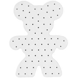 Hama Maxi Stick Lochplatte Teddybr, 200 x 155 mm