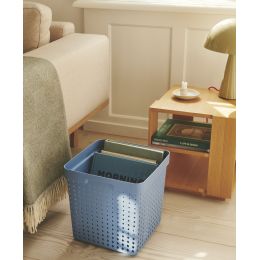 NHG Aufbewahrungskorb SEOUL BASKET XL, PP, blau