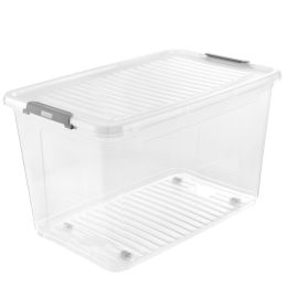 keeeper Aufbewahrungsbox leo, 37 Liter, transparent