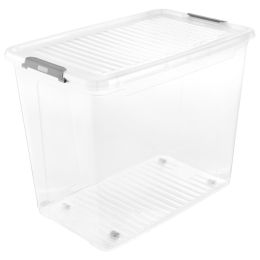 keeeper Aufbewahrungsbox leo, 37 Liter, transparent