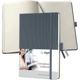 sigel Notizbuch Conceptum, DIN A5, liniert, beige