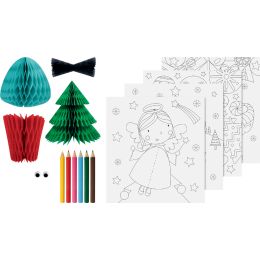 HEYDA 3D Mal-Set Wintertiere, 15-teilig