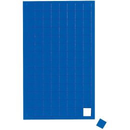 MAUL Magnetsymbol Quadrat, 10 x 10 mm, blau