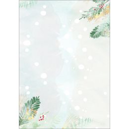 sigel Weihnachts-Motiv-Papier Glamorous Christmas, A4