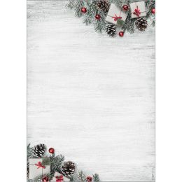 sigel Weihnachts-Motiv-Papier Glamorous Christmas, A4