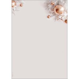 sigel Weihnachts-Motiv-Papier Glamorous Christmas, A4