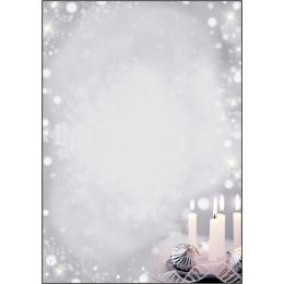 sigel Weihnachts-Motiv-Papier Glamorous Christmas, A4