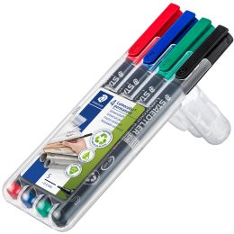 STAEDTLER Lumocolor Permanent-Marker 313S, 6er Etui