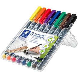 STAEDTLER Lumocolor Permanent-Marker 313S, 6er Etui