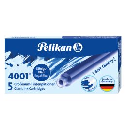 Pelikan Groraum-Tintenpatronen 4001 GTP/5, knigsblau