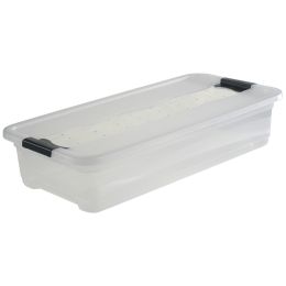 keeeper Aufbewahrungsbox cornelia, 33 Liter, transparent